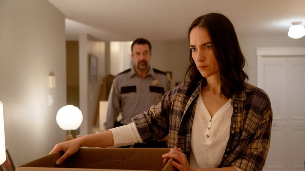 David James Elliott as Wayne Cypress, Melanie Scrofano as Dana Cypress — 'Revival' Series Premiere