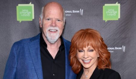 Rex Linn and Reba McEntire