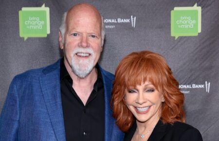 Rex Linn and Reba McEntire