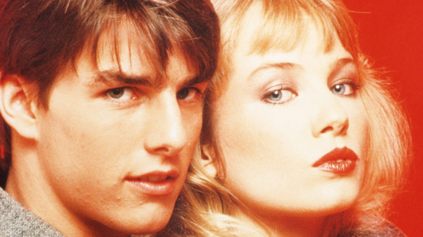 Tom Cruise and Rebecca De Mornay in Risky Business