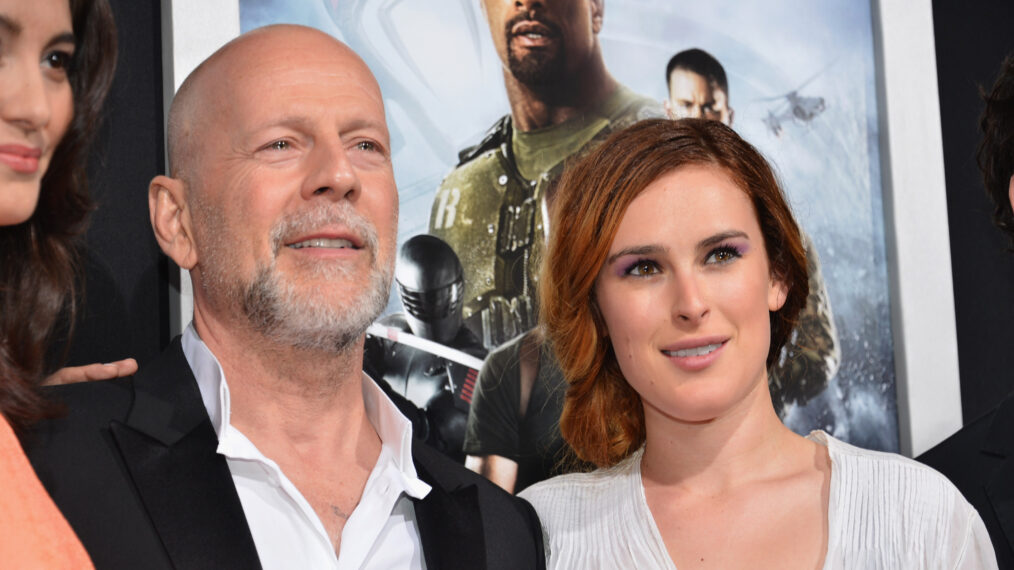 ctors Bruce Willis and Rumer Willis attend the premiere of Paramount Pictures' 'G.I. Joe: Retaliation'