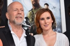 Actors Bruce Willis and Rumer Willis attend the premiere of Paramount Pictures' 'G.I. Joe: Retaliation'