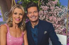Ryan Seacrest and Vanna White of Wheel of Fortune