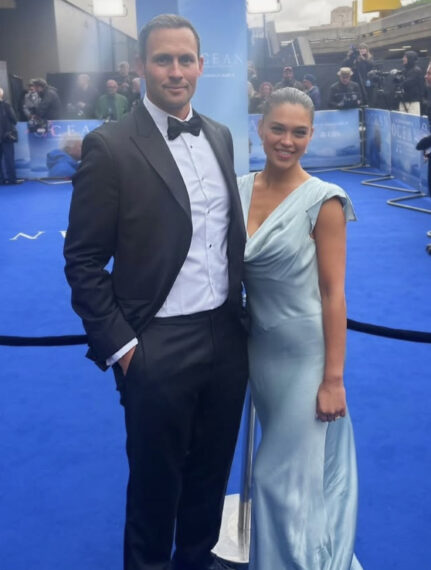 Sabrina Bartlett and Lachie Stewart together
