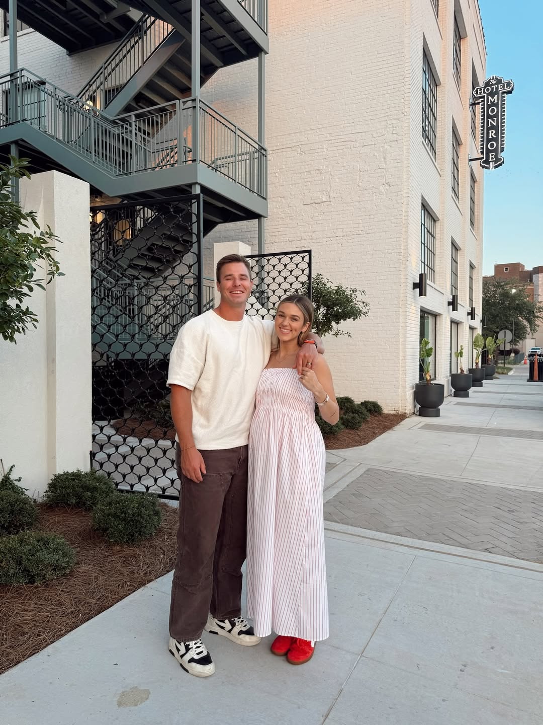 Sadie Robertson and Christian Huff
