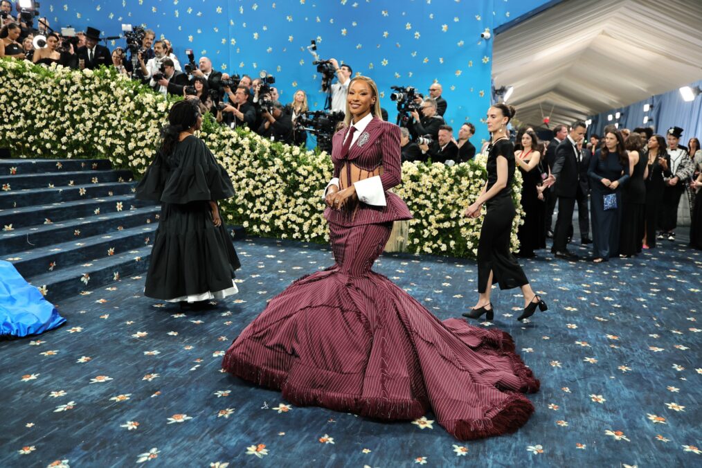 Savannah James attends the 2025 Met Gala