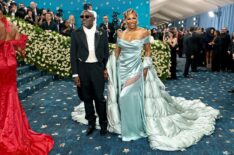 Edward Enninful and Serena Williams attend the 2025 Met Gala