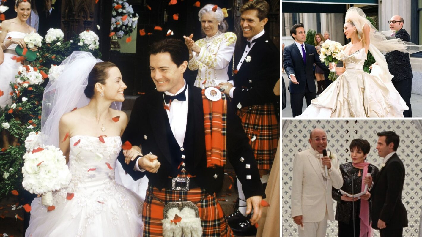 Kim Cattrall, Sarah Jessica Parker, Kristin Davis, Kyle MacLachlan, Frances Sternhagen in 'Sex and the City' Season 3; Mario Cantone, Sarah Jessica Parker, Willie Garson in 'Sex and the City: The Movie'; Willie Garson, Liza Minnelli, and Mario Cantone in 'Sex and the City 2'