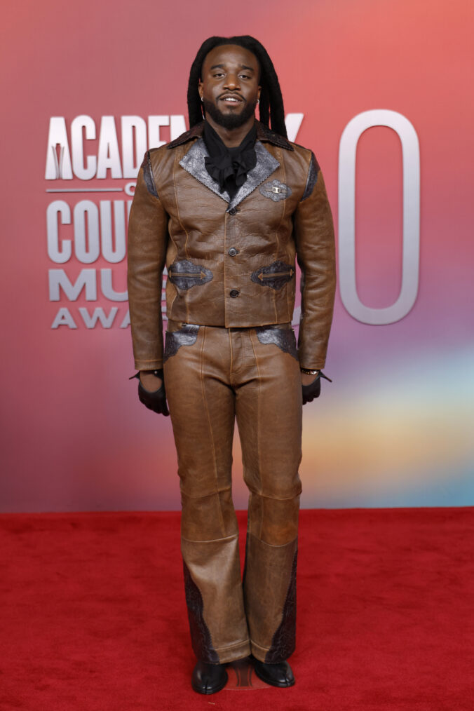 Shaboozey attends the 60th Academy of Country Music Awards at Omni Frisco Hotel
