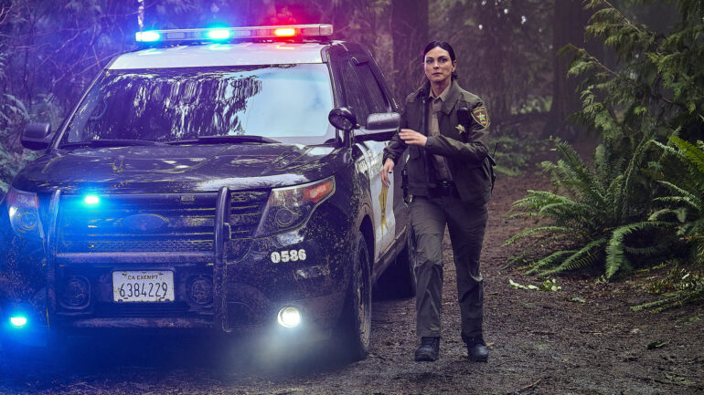Morena Baccarin as Sheriff Mickey Fox — 'Fire Country'