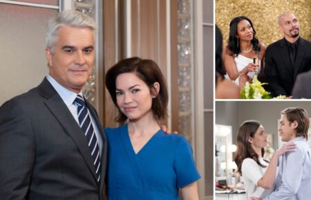 Rick Hearst, Rebecca Herbst on 'General Hospital'; Mishael Morgan and Bryton James on 'The Young and the Restless,' and Crew Morrow and Laneya Grace on 'Bold and the Beautiful'