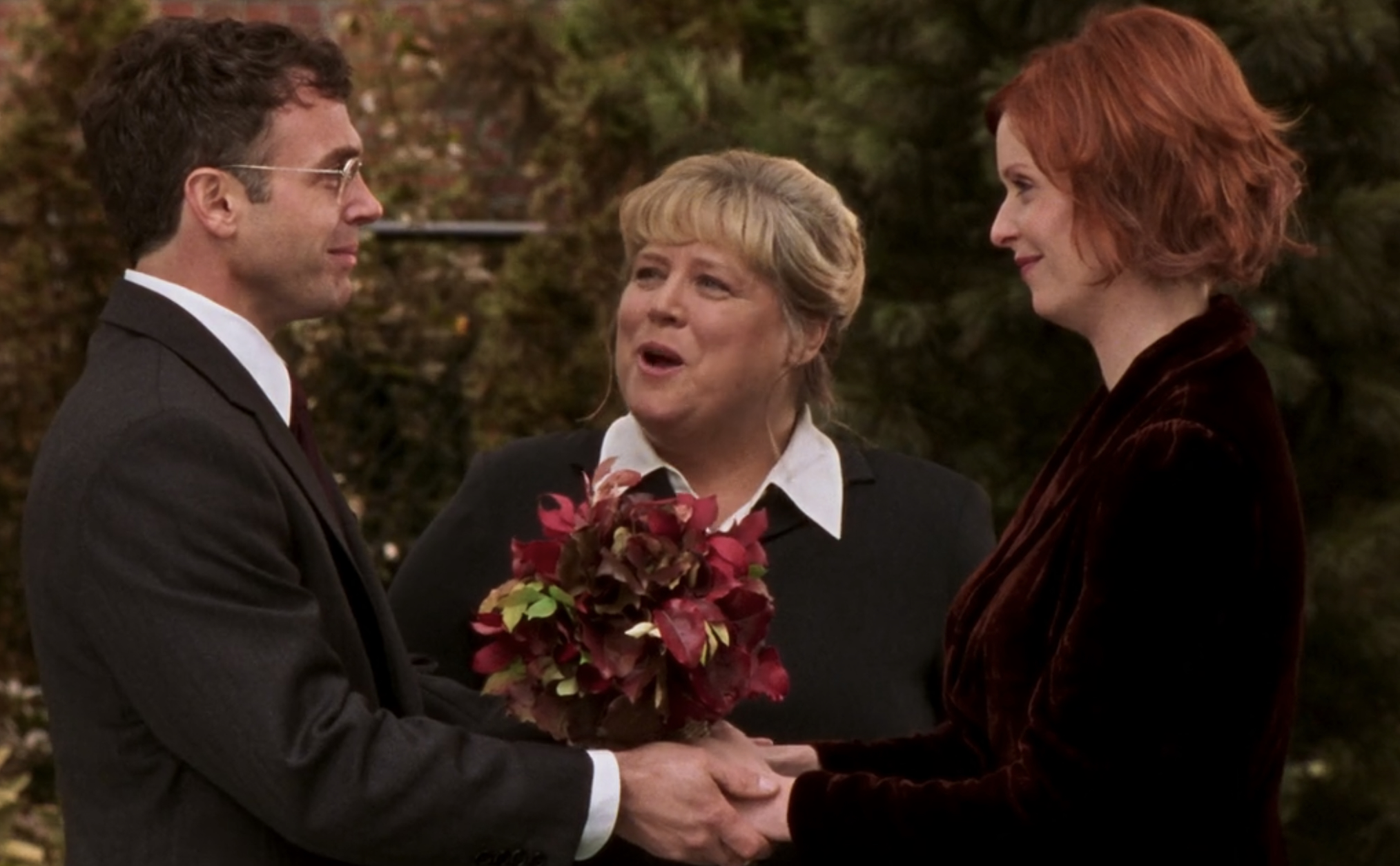 David Eigenberg and Cynthia Nixon in 'Sexy and the City' Season 6