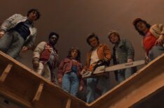 Finn Wolfhard, Caleb McLaughlin, Natalia Dyer, Joe Keery, Charlie Heaton, and Gaten Matarazzo for 'Stranger Things' Season 5