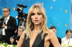 Suki Waterhouse attends the 2025 Met Gala