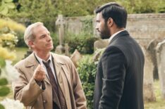 Robson Green and Rishi Nair in 'Grantchester' Season 10