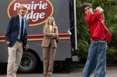 Owen Wilson, Judy Greer, and Peter Dager in 'Stick'