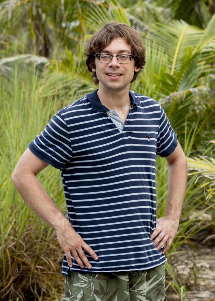 Christian Hubicki on season 37 of Survivor