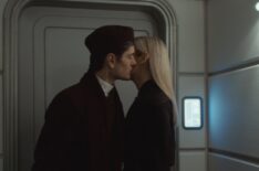 Kyle Soller as Syril Karn and Denise Gough as Dedra Meero in Andor Season 2