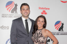 TV personalities Tanner Tolbert and Jade Roper attend the American Humane Association's 5th Annual Hero Dog Awards 2015
