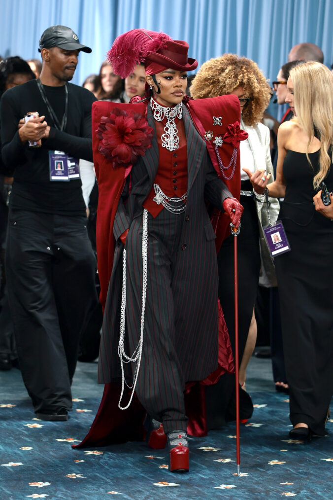 Teyana Taylor attends the 2025 Met Gala