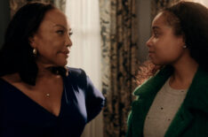 Lynn Whitfield as Alicia and Hannaha Hall as Tiff in 'The Chi' Season 7 Episode 2 'The Fall Out'