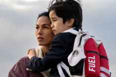 Élodie Yung and Khalen Roman Sanchez in 'The Cleaning Lady' Season 4 finale