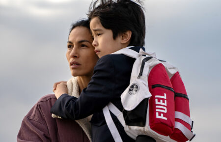 Élodie Yung and Khalen Roman Sanchez in 'The Cleaning Lady' Season 4 finale