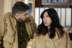 Adam Goldberg as Harry Keshegian and Liza Lapira as Melody “Mel” Bayani — 'The Equalizer' Season 5 Episode 12 'Trust No One'