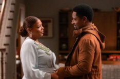 Queen Latifah as Robyn McCall and Tory Kittles as Detective Marcus Dante — 'The Equalizer' Series Finale 'Decisions'
