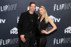 Tarek El Moussa and Heather Rae El Moussa attend HGTV's 'The Flip Off' For Your Consideration