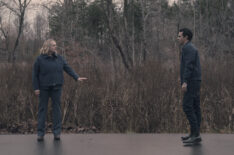 Elisabeth Moss as June and Max Minghella as Nick in 'The Handmaid's Tale' Season 6 Episode 7, 'Shattered'