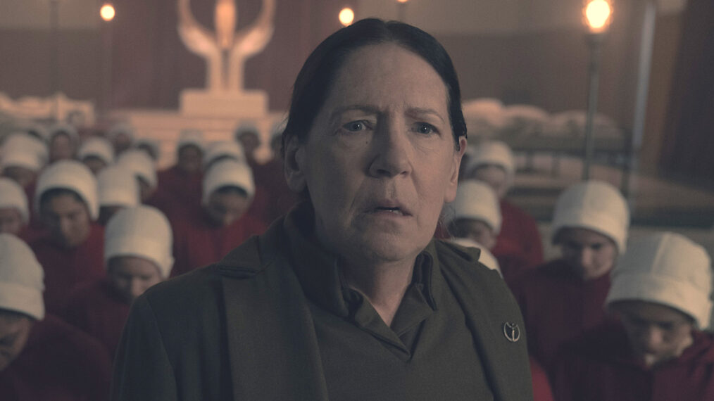 Ann Dowd as Aunt Lydia in 'The Handmaid's Tale' Season 6 Episode 8, 'Exodus'