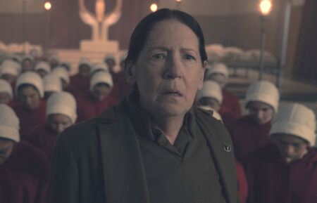 Ann Dowd as Aunt Lydia in 'The Handmaid's Tale' Season 6 Episode 8, 'Exodus'