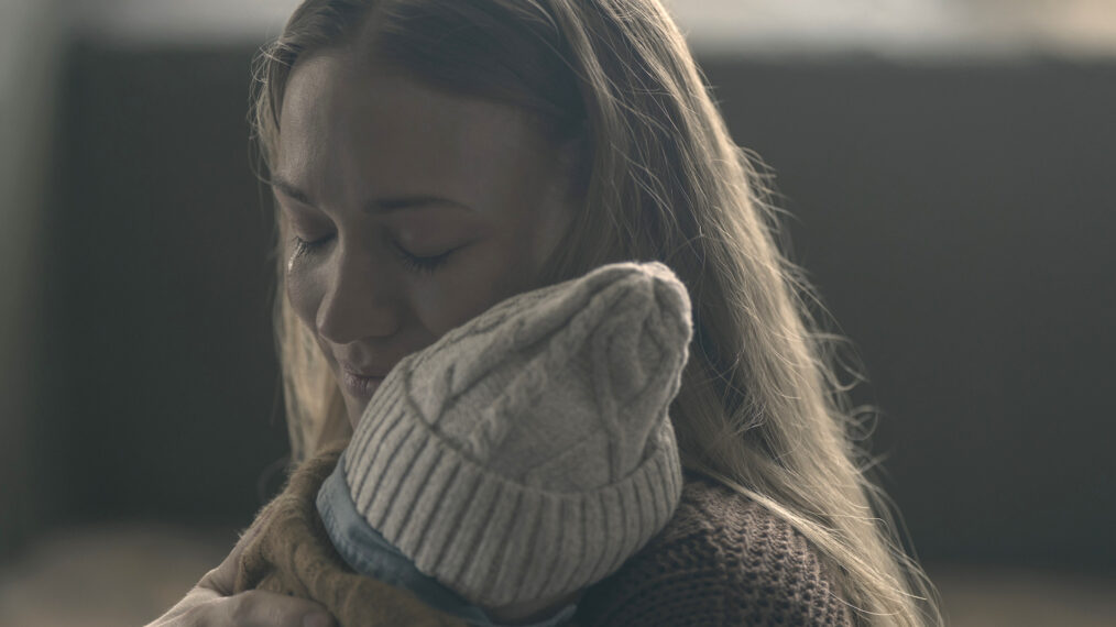Yvonne Strahovski as Serena Joy in 'The Handmaid's Tale' series finale