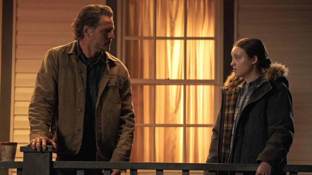 Pedro Pascal and Bella Ramsey in 'The Last of Us' Season 2