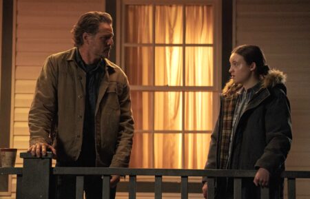 Pedro Pascal and Bella Ramsey in 'The Last of Us' Season 2