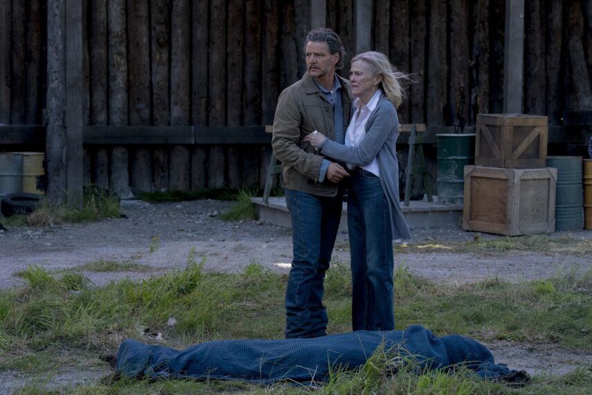 Pedro Pascal and Catherine O'Hara in 'The Last of Us' Season 2 