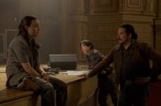 Bella Ramsey, Young Mazino, and Gabriel Luna in 'The Last of Us' Season 2 finale