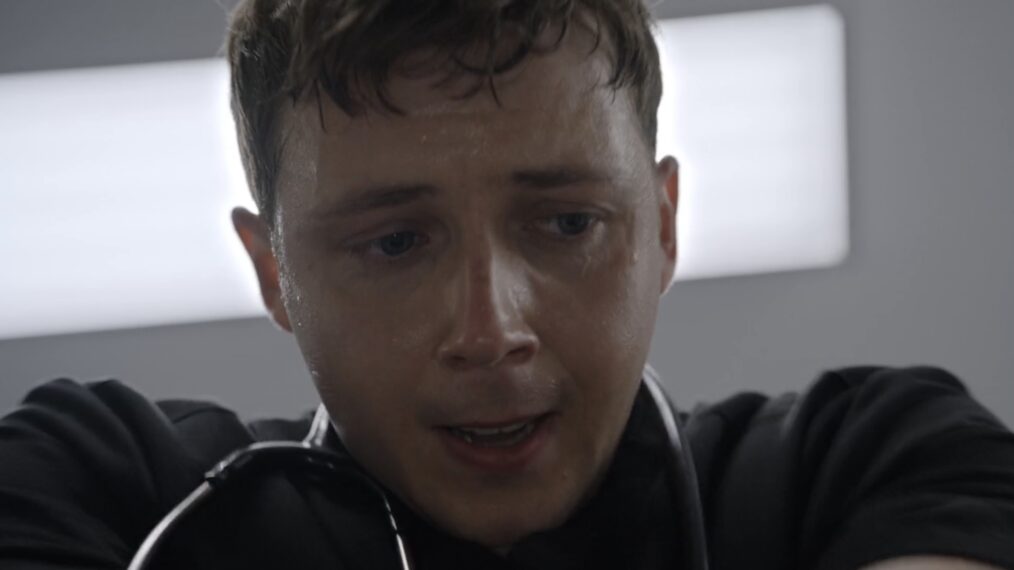 Gerran Howell as Whitaker — 'The Pitt' Season 1 Episode 3