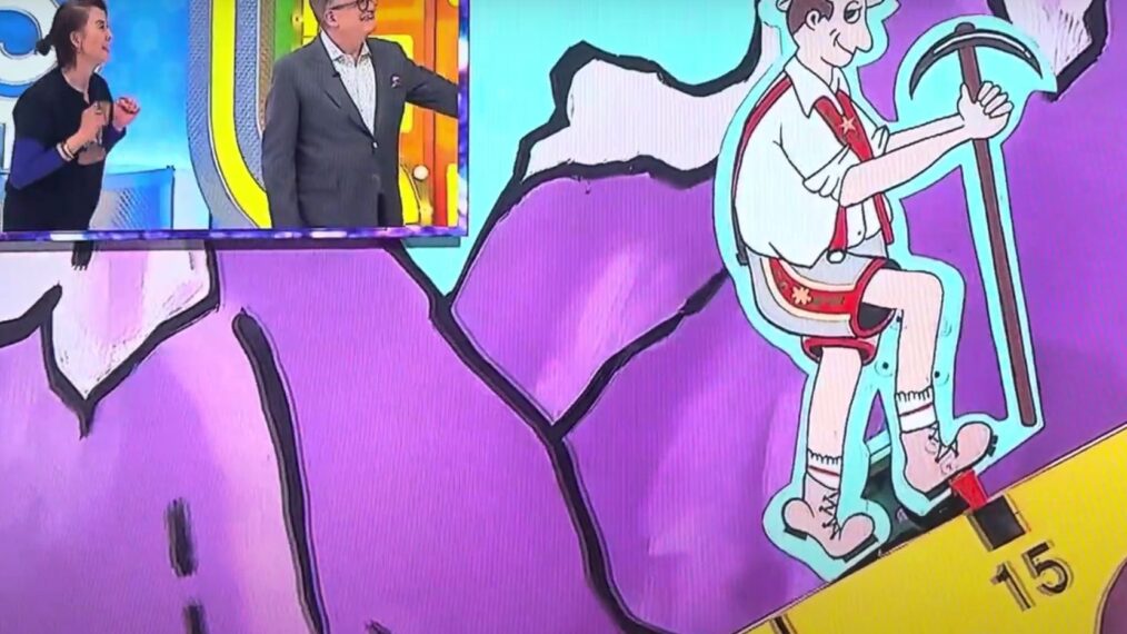 The Price Is Right contestant Mariza playing Cliffhangers on May 14, 2025