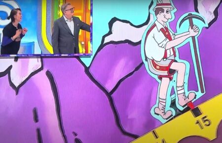 The Price Is Right contestant Mariza playing Cliffhangers on May 14, 2025