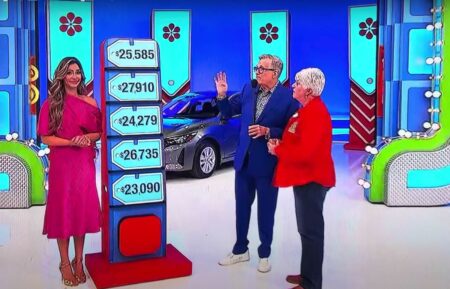 The Price Is Right contestant Catherine playing Five Price Tags on 5/1/2025