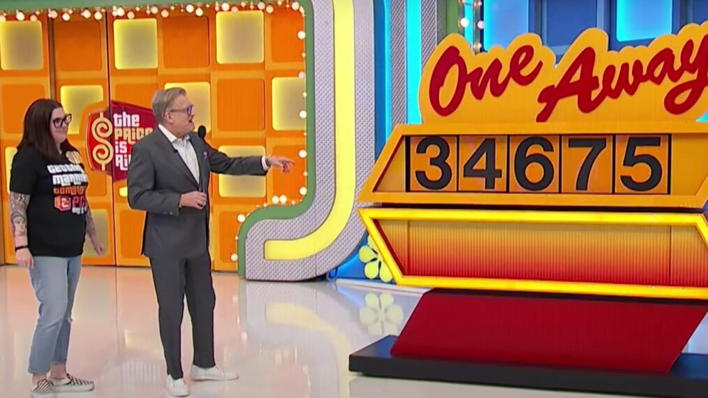 The Price Is Right contestant Heidi playing One Away on Wednesday, May 14, 2025