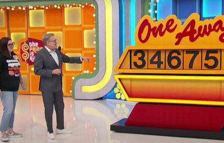 The Price Is Right contestant Heidi playing One Away on Wednesday, May 14, 2025