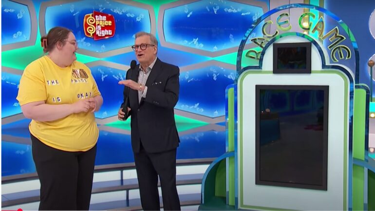 The Price Is Right contestant Madison playing Race Game on May 12, 2025