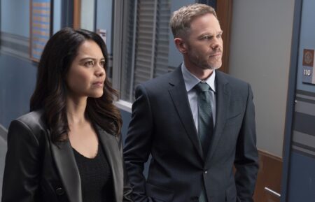 Alyssa Diaz as Angela, Shawn Ashmore as Wesley — 'The Rookie' Season 7 Finale "The Good, the Bad, and the Oscar"