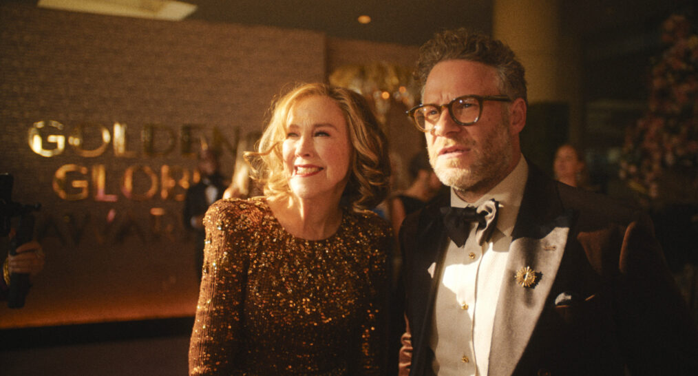 Catherine O'Hara and Seth Rogen in 'The Studio' Season 1 Episode 8, 'Golden Globes'