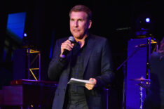 Host Todd Chrisley speaks at the WME Party during day 3 of the IEBA 2016 Conference