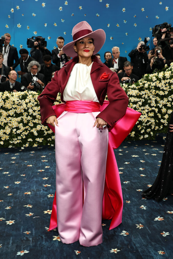 Tracee Ellis Ross attends the 2025 Met Gala