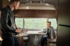 Justin Hartley as Colter Shaw and Melissa Roxburgh as Dory Shaw — 'Tracker' Season 2 Episode 19 'Rules of the Game'